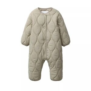 Zara padded jumpsuit 9-12M